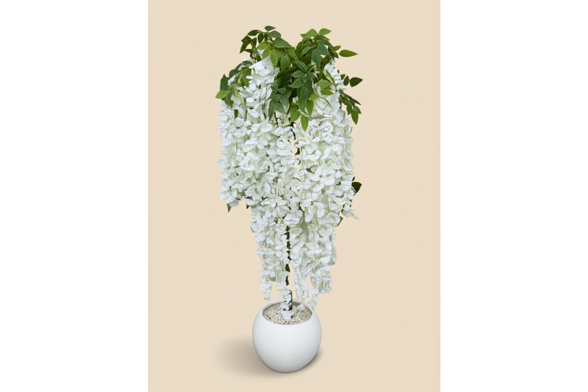 Beyaz akasya ağacı 160 180 cm Yapay