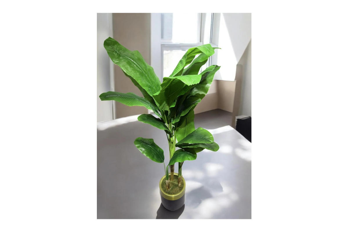 Doğal Görünümlü Yapay Muz Ağacı– Modern ve Şık Dekorasyon